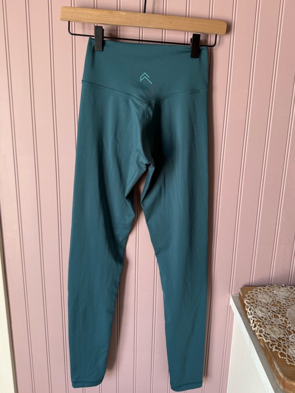 Oner active teal leggings, small